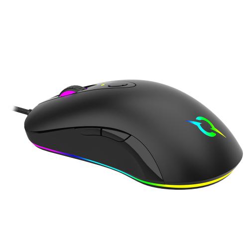 Mouse Optic AQIRYS Orion RGB, USB, Black