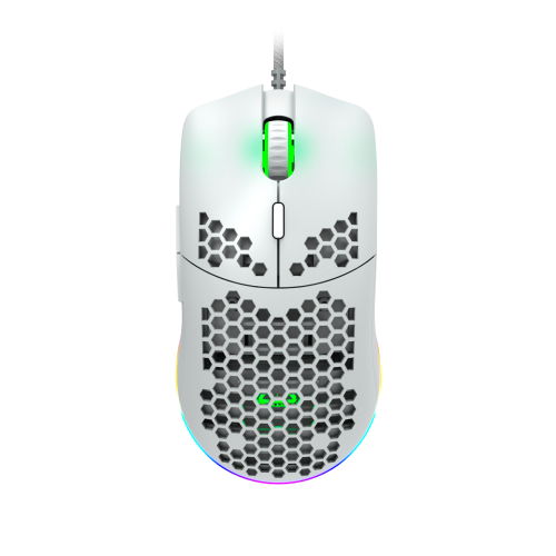 Mouse Optic Canyon Puncher GM-11, USB, White