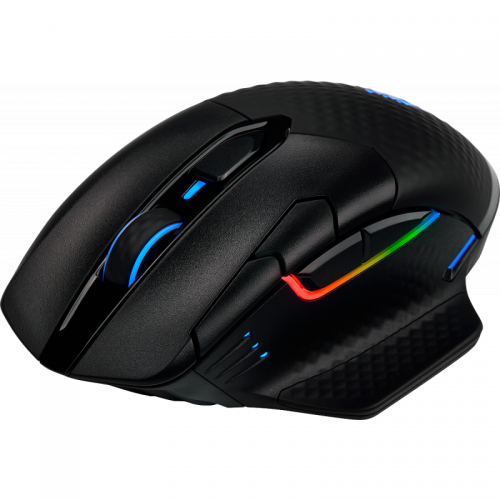 Mouse Optic Corsair DARK CORE PRO SE, RGB LED, USB/Bluetooth, Black