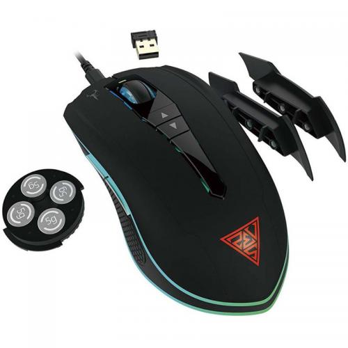 Mouse optic Gamdias Hades M1 RGB LED, USB/Bluetooth, Black