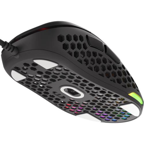 Mouse Optic Genesis Xenon 800 RGB, USB, Black