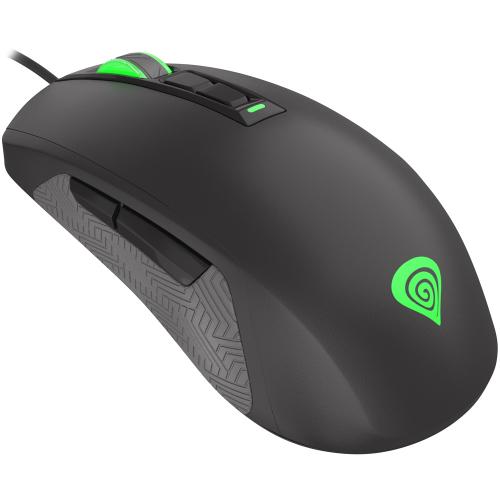 Mouse Optic Natec Genesis Krypton 300, RGB LED, USB, Black