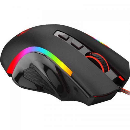 Mouse Optic Redragon Griffin, RGB LED, USB, Black