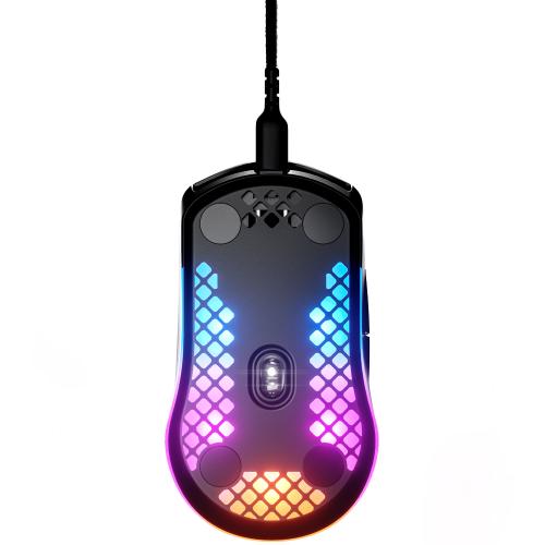 Mouse Optic SteelSeries Aerox 3, RGB LED, USB, Black