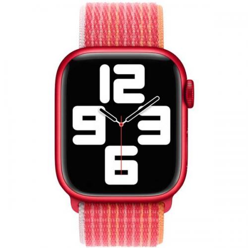 Curea SmartWatch Apple Sport Loop, 45mm, Red