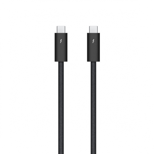 Cablu de date Apple MW5H3ZM/A, USB-C male - USB-C male, 3m, Black