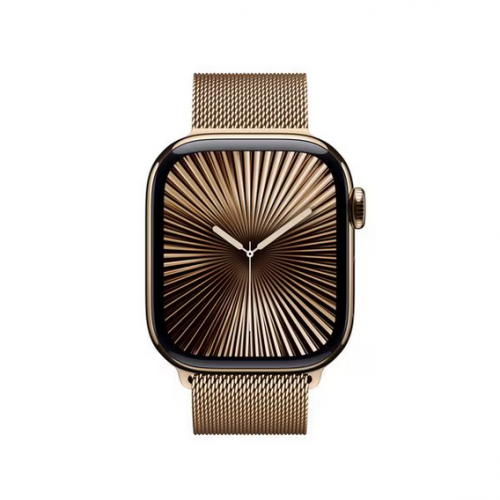 Curea SmartWatch Apple MXMN3ZM/A, 42mm, Gold Milanese Loop