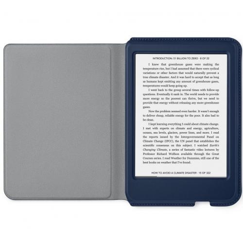 Husa protectie Kobo Sleep Cover Clara 2E, Ocean Blue