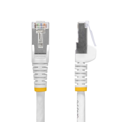 Patchcord Startech NLWH-1M-CAT8-PATCH, S/FTP, CAT8, 1m, White