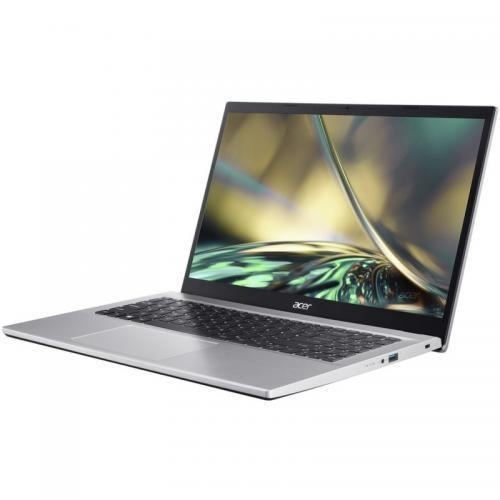 Laptop Acer Aspire 3 A315-59-72VG, Intel Core i7-1255U, 15.6inch, RAM 16GB, SSD 1TB, Intel Iris Xe Graphics, No OS, Pure Silver