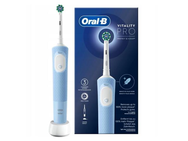 Oral-B Vitality Pro D103 Niebieska | Szczoteczka elektryczna | obrotowa