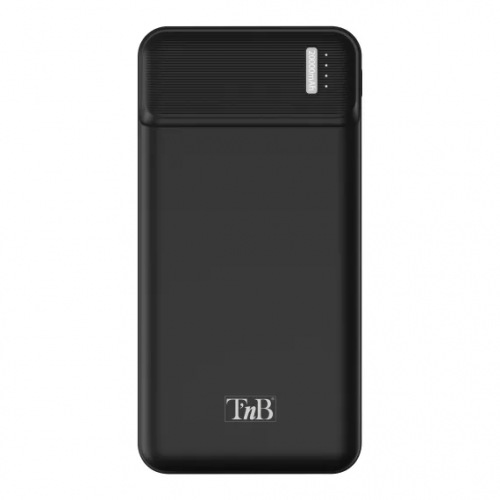 Baterie portabila TnB PBU20000, 2x USB, 20000mAh, Black