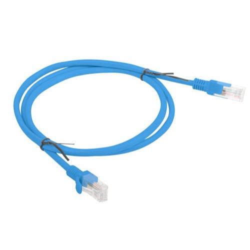 Patchcord Lanberg PCU5-10CC-0200-B, Cat5e, UTP, 2m, Blue