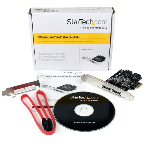 Adaptor PCI-Express Startech PEXESAT322I, 2x eSATA