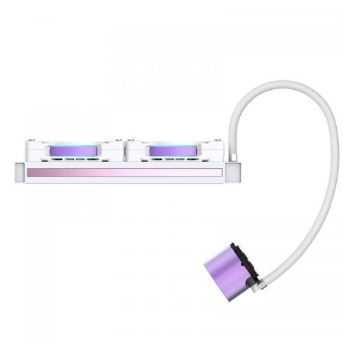 Cooler procesor ID-Cooling Pinkflow 240 Diamond Purple, ARGB, 2x 120mm