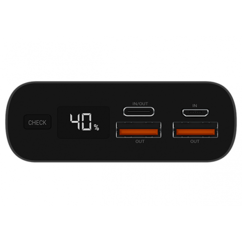 Baterie Portabila Navitel PWR10 AL Black, 20000mAh, 2x USB, 1x USB-C, Black