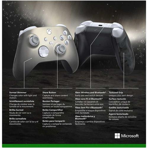 Gamepad Microsoft Xbox Series Special Edition, Bluetooth/Xbox Wireless, Lunar Shift