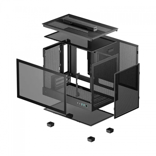 Carcasa Deepcool CH610 Black, Fara sursa