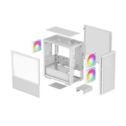 Carcasa DeepCool CH360 WH, Fara sursa