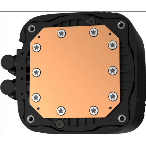 Cooler procesor Deepcool LS720S Zero Dark, 3x 120mm