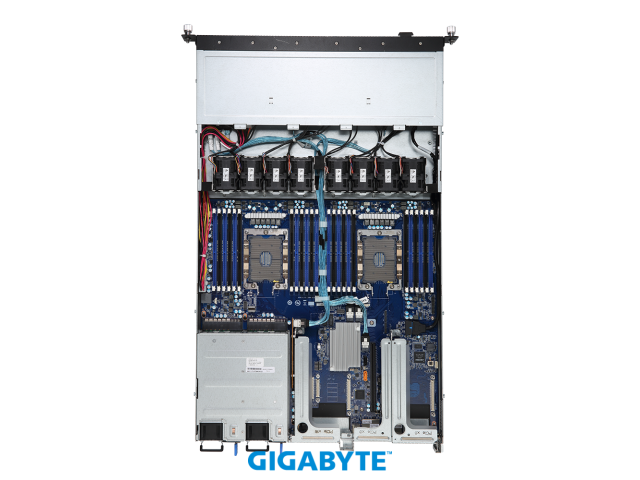 Server Gigabyte R181-N20 V100, No CPU, No RAM, No HDD, Intel C621, PSU 2x 1200W, No OS