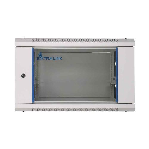 Rack Extralink EX.8550 wall-mounted, 19inch, 6U, 600x450mm, Grey