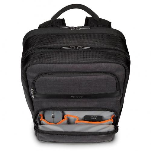 Rucsac Targus CitySmart Advanced pentru Laptop de 15.6inch, Black-Grey