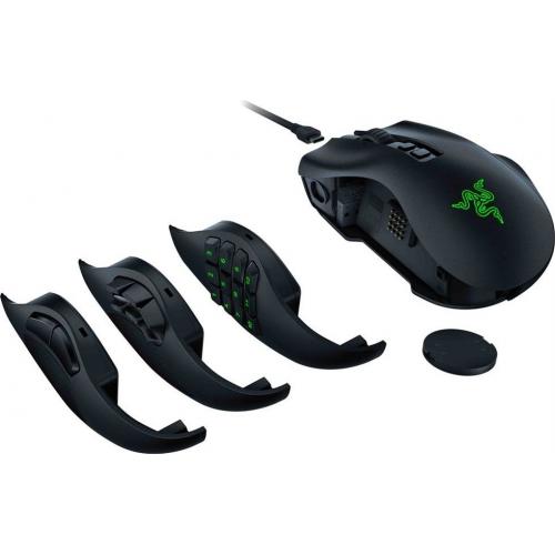 Mouse Optic Razer Naga V2 Pro, USB Wireless/Bluetooth, Black