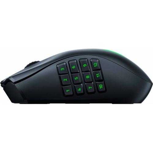 Mouse Optic Razer Naga V2 Pro, USB Wireless/Bluetooth, Black