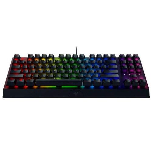 Tastatura Razer Blackwidow V3 TKL Yellow Switch, RGB LED, USB, Black