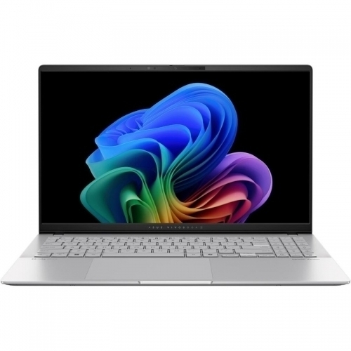 Laptop ASUS VivoBook S 15 OLED S5507QA-MA007W, Qualcomm Snapdragon X Plus X1P-42-100, 15.6inch, RAM 16GB, SSD 1TB, Qualcomm Snapdragon Adreno X1-85, Windows 11, Cool Silver