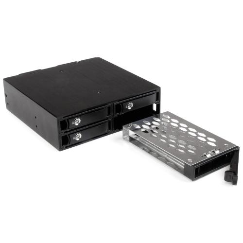 Rack HDD/SSD Startech SATSASBP425, SATA, 2.5inch, 4bay, Black