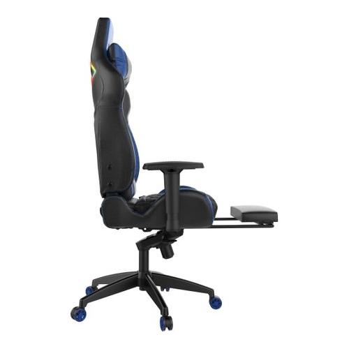 Scaun gaming Gamdias Achilles P1 L, RGB, Black-Blue