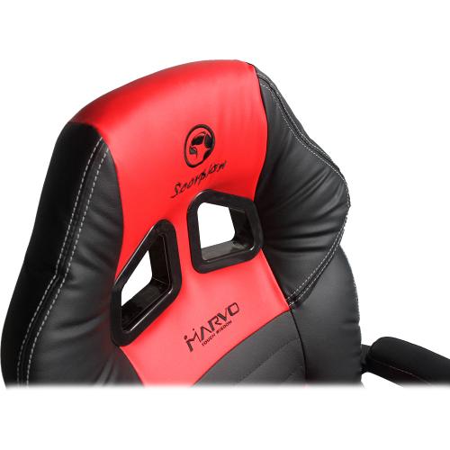 Scaun gaming Marvo CH-105, Black-red