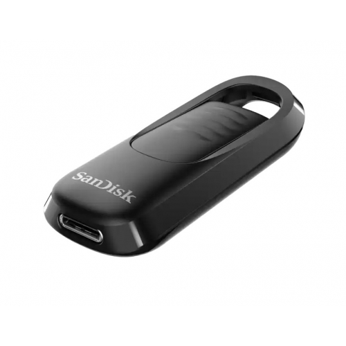 Stick memorie SanDisk by WD Ultra Slider 128GB, USB-C, Black