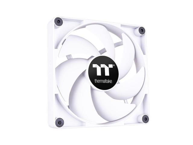 Kit Ventilatoare Thermaltake CT120 White, 120mm, 2 bucati 