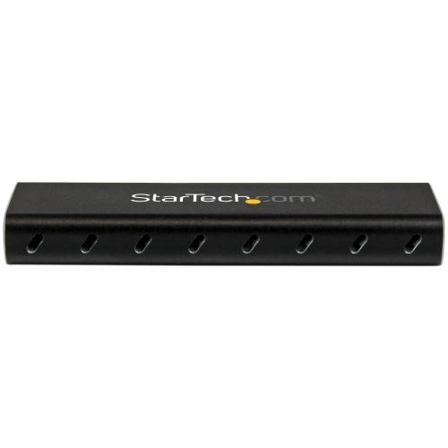 Rack SSD Startech, USB 3.0, M.2 SATA, Black