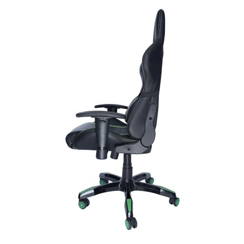 Scaun gaming Spacer SPCH-TRINITY-GRN, Black-Green