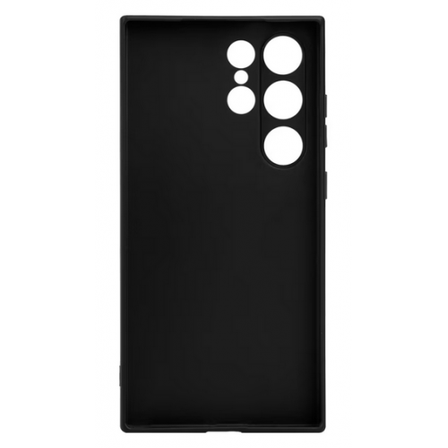 Protectie pentru spate Spacer Silicon pentru Galaxy S24 Ultra, Black