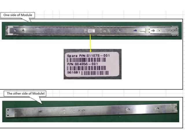 SPS-SM RAIL KIT TRAVEL 410MM