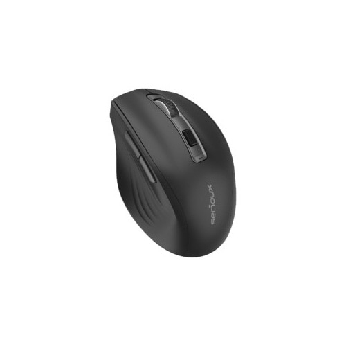 Mouse Optic Serioux FLOW 207, USB Wireless, Black