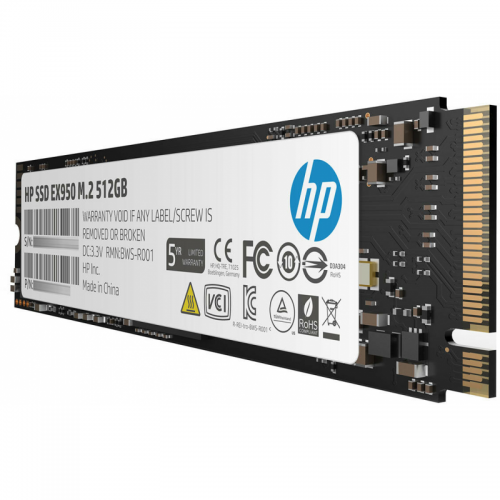 SSD HP EX950 512GB, PCI Express 3.0 x4, M.2