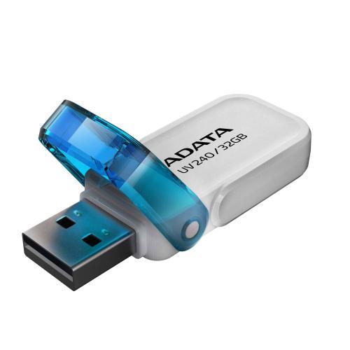 Stick memorie ADATA UV240 32GB, USB 2.0, White