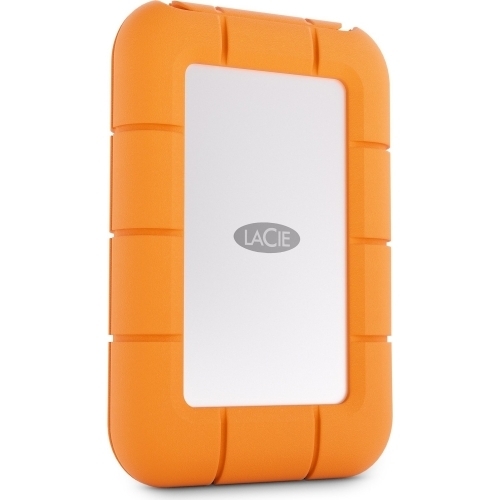 SSD portabil Seagate LaCie Rugged Mini SSD 500GB, USB-C 3.2, 2.5 inch, Orange