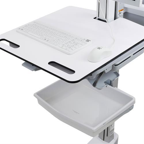 StyleView Cart - Sliding Worksurface Ergotron