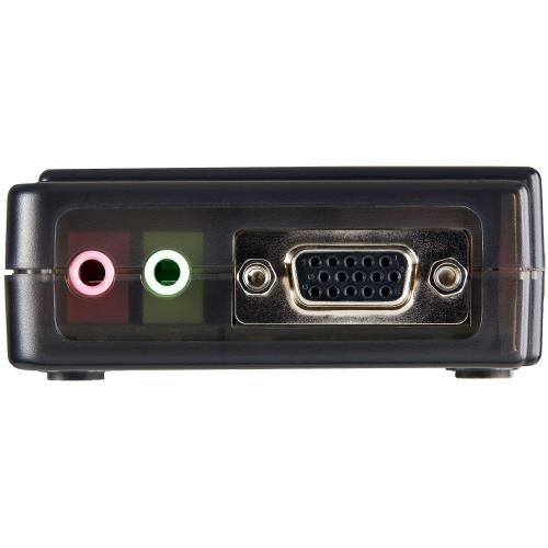 Switch KVM Startech SV411KUSB, 4x VGA, Black