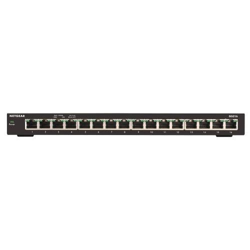 Switch Netgear GS316EPP-100PES, 16 porturi