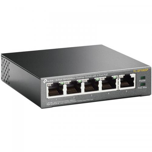 Switch TP-Link TL-SF1005P, 5 porturi, PoE