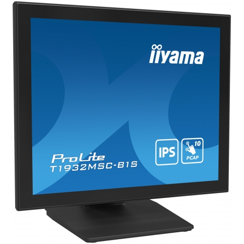 Monitor LED Touchscreen Iiyama T1932MSC-B1S, 19inch, 1280x1024, 14ms GTG, Black