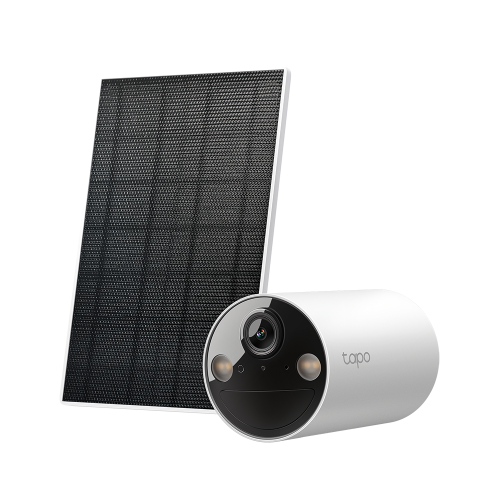 Camera supraveghere IP Bullet TP-Link Tapo C410 KIT, 3MP, Lentila 3.17mm, IR 9.1m + Panou solar TP-Link Tapo A201